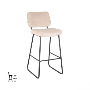 Tabouret de Bar Noah 47x60x105 cm