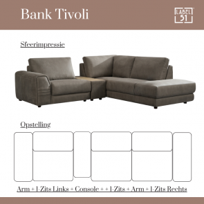 Bank Tivoli 4-Zits